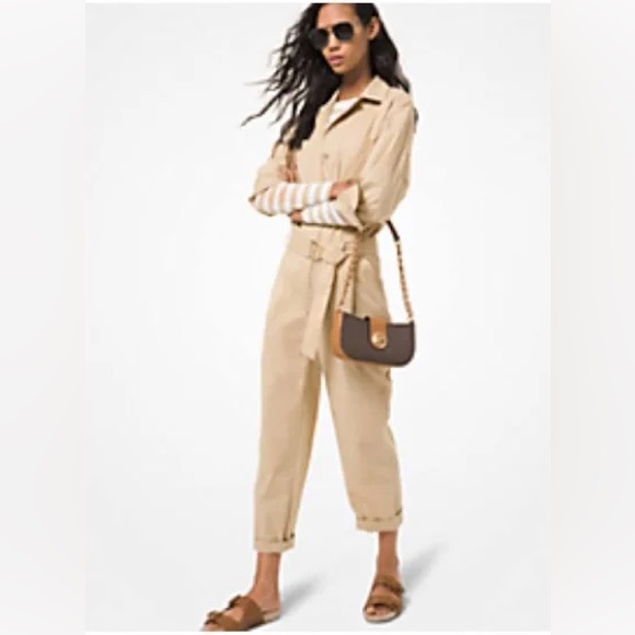 Michael Kors Khaki Jumpsuit New With Tags - Picture 3 of 13